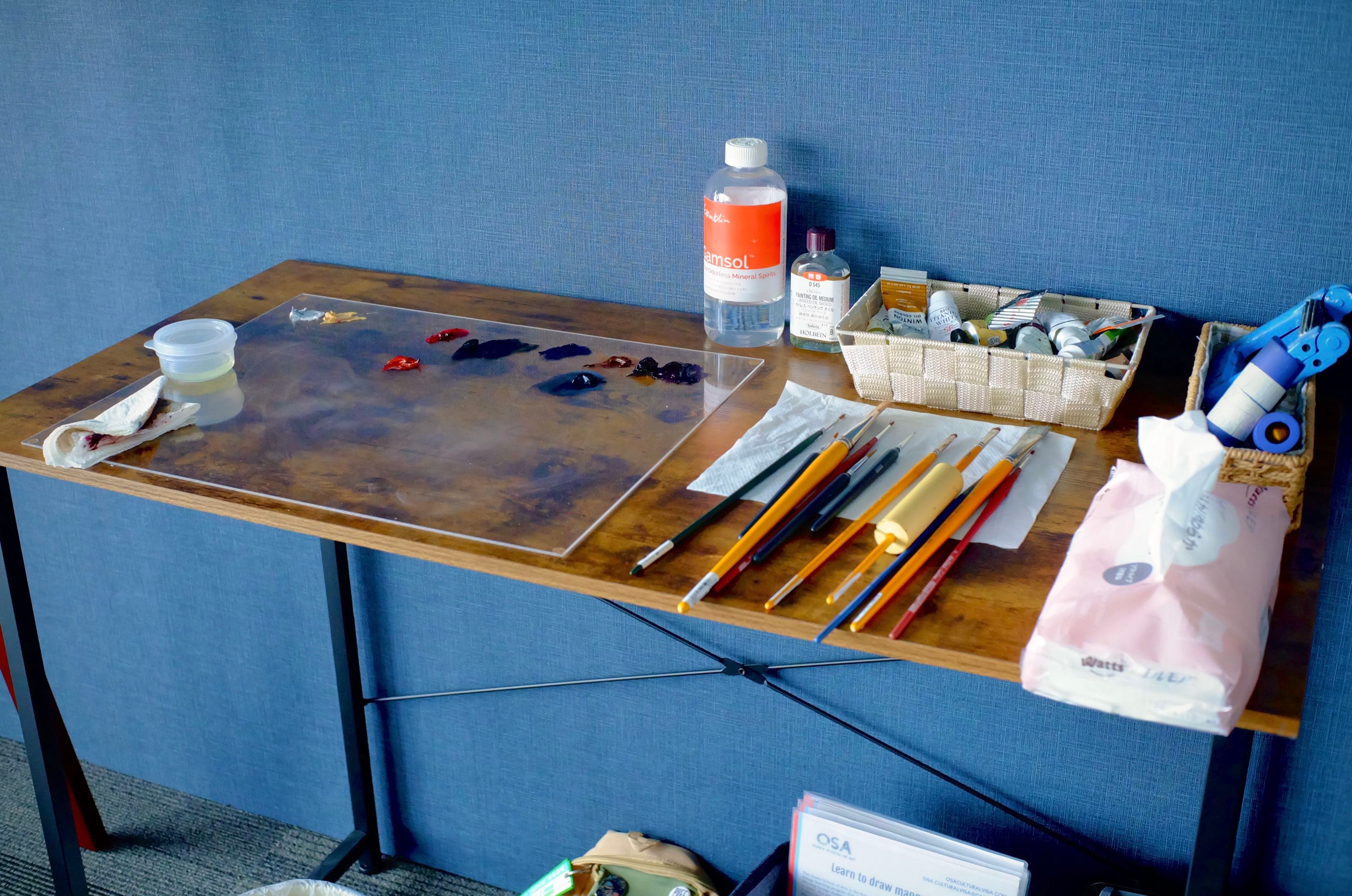 Painting station
